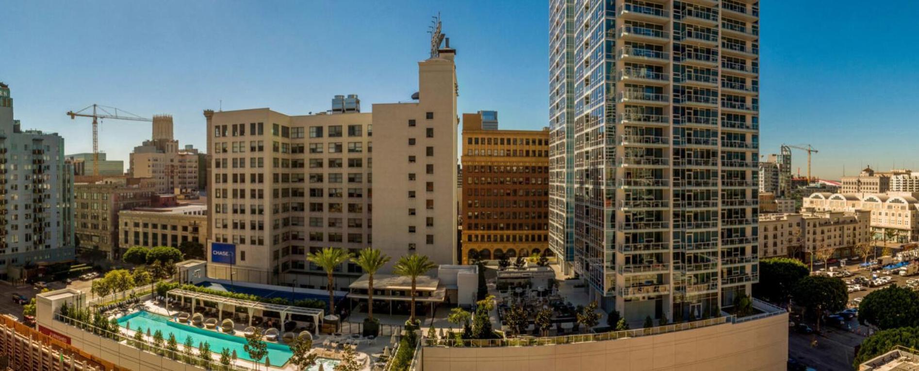Hotel Level Downtown La South Olive Los Angeles Zewnętrze zdjęcie